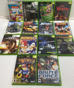 (14) Assorted Xbox Games