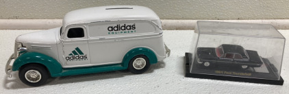 ERTL 1964 Ford Thunderbolt, ERTL Adidas Delivery Vehicle Piggy Bank