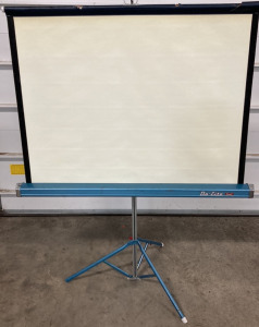 Vintage Da-Lite 42” Projector Screen on Stand