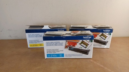 (3) Toner Cartridges