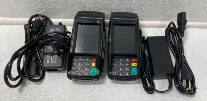 (2) Dejavoo Z11 Credit/Debit Machines With Power Supply