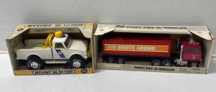 (2) Vintage Nylint Metal Toy Trucks