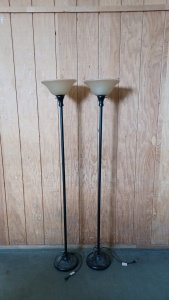 Pair of 6 ft. H Floorstanding Lamps