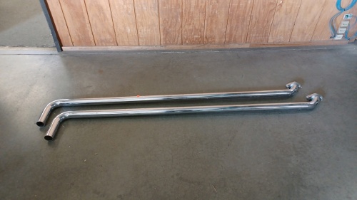 Pair of 6 ft. Exhaust Pipes