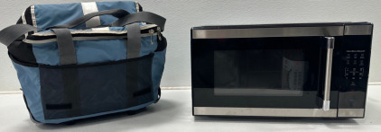 (1) Hamilton Beach Microwave (1) Cabela&rsquo;s Cooler