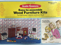 (4) Assorted Miniature Furniture Kits - 3