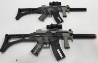 (2) Crosman TACR91 Airsoft Machine Gun