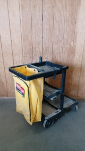 Rolling Janitorial/Utility Cart