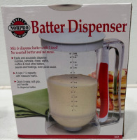 (1) Little Dipper Crock Pot (1) MKG Rolling Pin (1) Norpro Batter Dispenser - 4