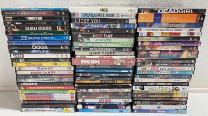 (60+) Assorted DVD Movies and TV Shows