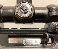 RUGER MODEL 10/22 22 LR RIFLE WITH WEAVER SCOPE AND MAGAZINE— 0012-13315; PLEASE INSPECT - 11