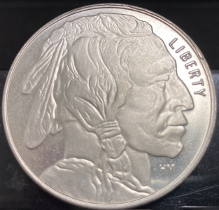 ONE TROY OUNCE .999 FINE SILVER LIBERTY ROUND &mdash; VERIFIED AUTHENTIC