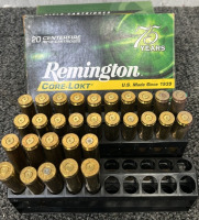 (30) REMINGTON CORE LOKT 30-60 SPRINGFEILD 150 GR. PSP BRASS