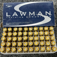 LAWMAN TRAINING AMMUNITION 40 S&W 165 GR. TMJ 50 ROUNDS