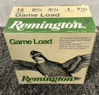 REMINGTON GAME LOAD 12 GAUGE 25 ROUNDS