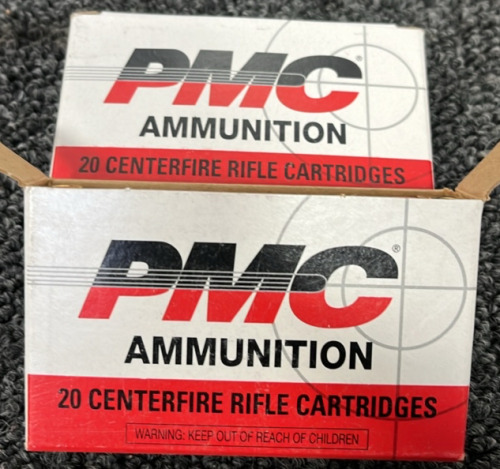 (2) PMC AMMUNITION 223 REM 55 GR. FMJ- BT 20 ROUNDS