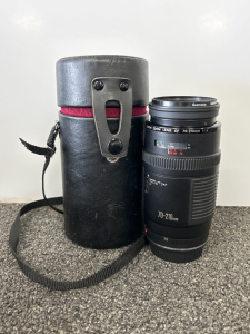 CANON ZOOM LENS EF 70-210mm WITH CASE