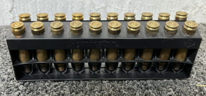 (20) 223 REM BRASS W/ PLASTIC HOLDER; PLEASE INSEPCT