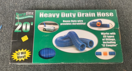 DURAFLEX HEAVY DUTY DRAIN HOSE; PLEASE INSPECT