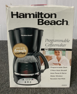 HAMILTON BEACH COFFEE PROGRAMMABLE COFFEE MAKER