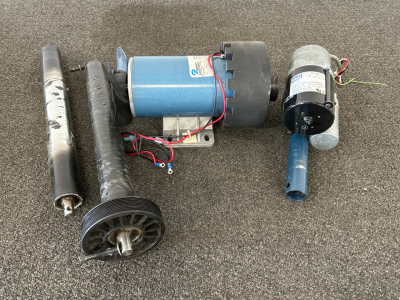 VON WEISE MOTOR, PACIFIC SCIENTIFIC MOTOR AND PARTS- UNABLE TO TEST PLEASE INSPECT