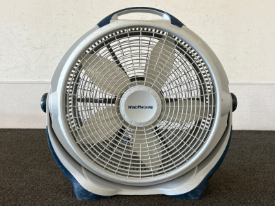 WIND MACHINE 3-SPEED FLOOR FAN- WORKS