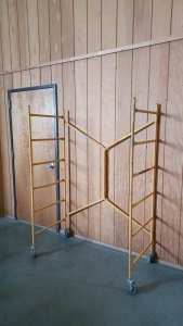 Folding Scaffolding Rack