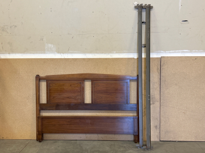 FULL SIZE BED FRAME- PLEASE INSPECT