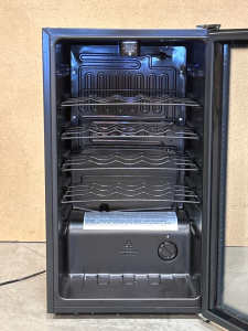 MINI FRIGIDAIRE WINE COOLER- POWERS ON PLEASE INSPECT