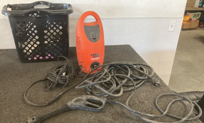 BLACK AND DECKER PRESSURE WASHER