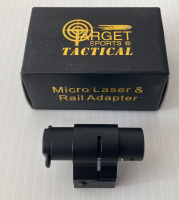 TARGET SPORTS TACTICAL MICRO LASER & RAIL ADAPTER; PLEASE INSEPCT - 2