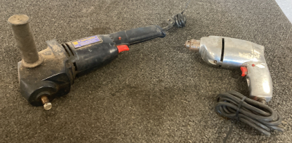 7&rdquo; GRINDER (WORKS), ELECTRIC DRILL WITH KEY CHUCK; PLEASE INSPECT