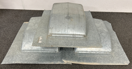 (3) GALVANIZED VENTS; PLEASE INSPECT