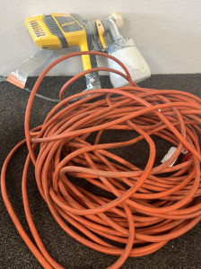 WAGNER ELECTRIC PAINT SPRAYER WITH EXTENSION CORD; PLEASE INSPECT