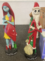 FIGURES, WOOD CARVINGS, GLASS DECOR, AND MORE - INCLUDING NIGHTMARE BEFORE CHRISTMAS; PLEASE INSPECT - 2