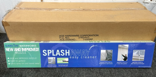 (12) GARDEN WORKS SPLASH AWAY EASY CLEARNER; PLEASE INSPECT