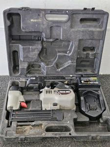 QUIET RUNNING PORTER CABLE CORDLESS BRAD NAILER; PLEASE INSPECT