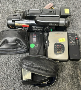 CANON CAMERA, SONY VIDEO CAM, OLYMPIA CAMERAS AND MORE; PLEASE INSPECT