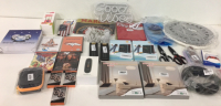 (1) Moving Sandscapes Set (2) Clouds Neon Signs (2) Pairs Of Kitchen Shears (1) Jaherm Visual Blackhead Suction Apparatus (1) Good Vibes LED Sign (4) ENotepad 8.5” LCD Writing Tablets And More!!