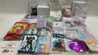 Assorted Party Supplies: Various Birthday, Gift Bags, Invitations and more