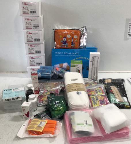 (2) Waist Relax Mate (6) BreastPump Kit Medela (1) BlueSnail 10pk All in One Diaper Inset & Lots More!!!