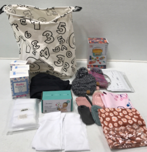 Baby Toy, Baby Blanket, Baby Socks, Baby Leg Warmers, (3) Baby Masquito Nets, Toddler Cups, Laundry Baskets And More