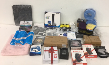 (1) Dobe Multifunctional PS5 Cooling Stand (2) Fuzion Digital Postal Scale (1) Mobile 4g LTE Wi-Fi (1) Hobfu Non Contact Thermometer and More!!
