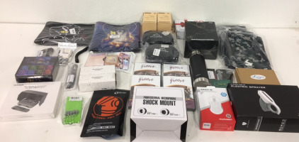 (1) Hand Held Electric Sprayer (1) Sirius-M Lightweight Gaming Mouse (3) SKD Knee Braces (1) Sunshade and Lanyard For DJI Mini 2 and More!!