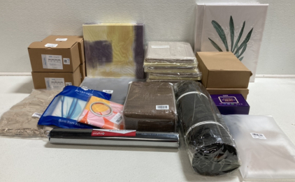 Skateboard Wheels Kits, Collapsible Storage Baskets, Assorted Canvas Art, Wu Tang Clan Door Mat, Solar Motion Sensor Lights and more!
