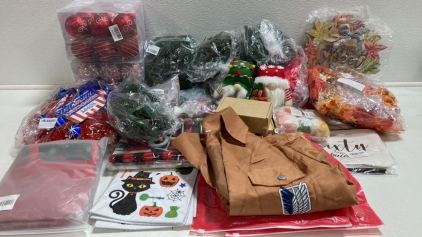 Assorted Holiday and Seasonal Items