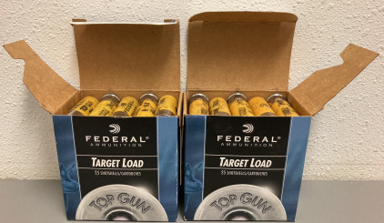 (50) RNDS. FEDERAL TARGET LOAD 20 GA. AMMO