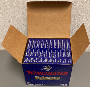 (1000) CT. WINCHESTER PRIMERS FOR SHOTSHELLS NO. W209