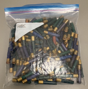 BAG OF MIXED .410 AMMO- TOTAL COUNT UNKNOWN