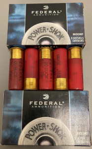 (10) RNDS. FEDERAL POWER SHOK AMMO